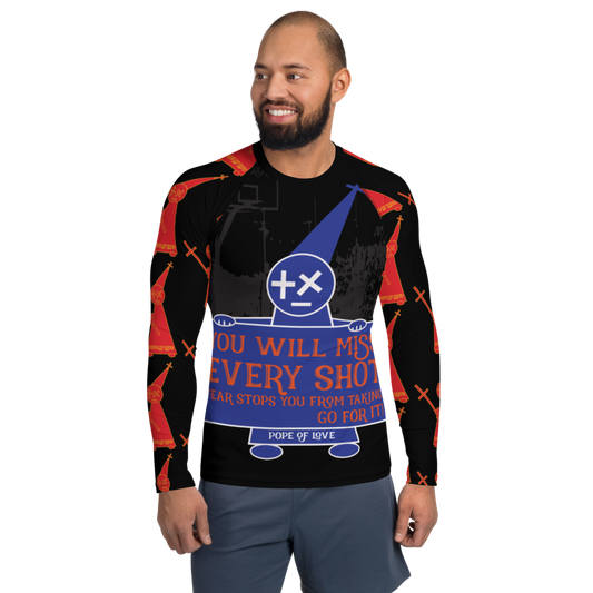 Pope Of Love, Take Your Shot, Men's Rash Guard