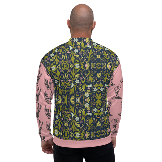 Girls & Nature, Unisex Bomber Jacket