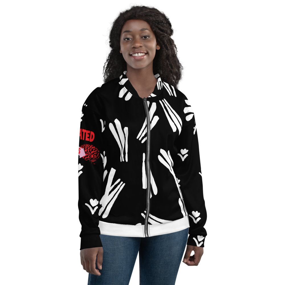 All Dressed Up Carbonated Thoughts Unisex Bomber Jacket