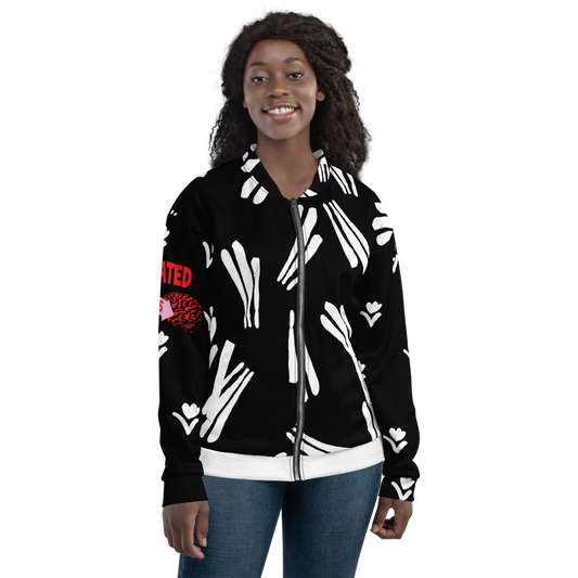 All Dressed Up Carbonated Thoughts Unisex Bomber Jacket