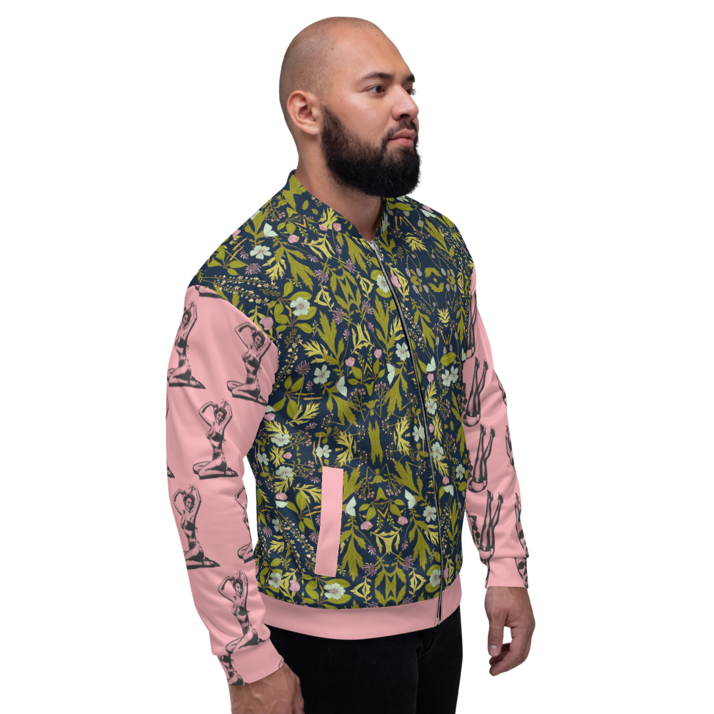 Girls & Nature, Unisex Bomber Jacket