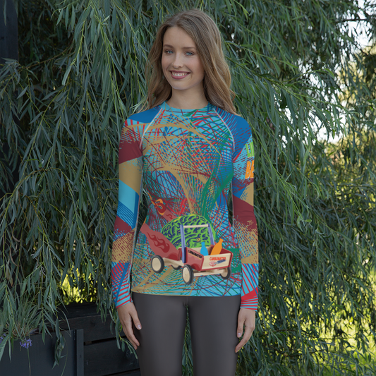 Carbonated Racing, Women's Rash Guard