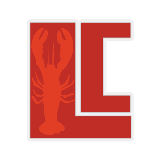 Lanes Cove Design Less Red on Red Sticker - Subtle Design Decal 4 Sizes