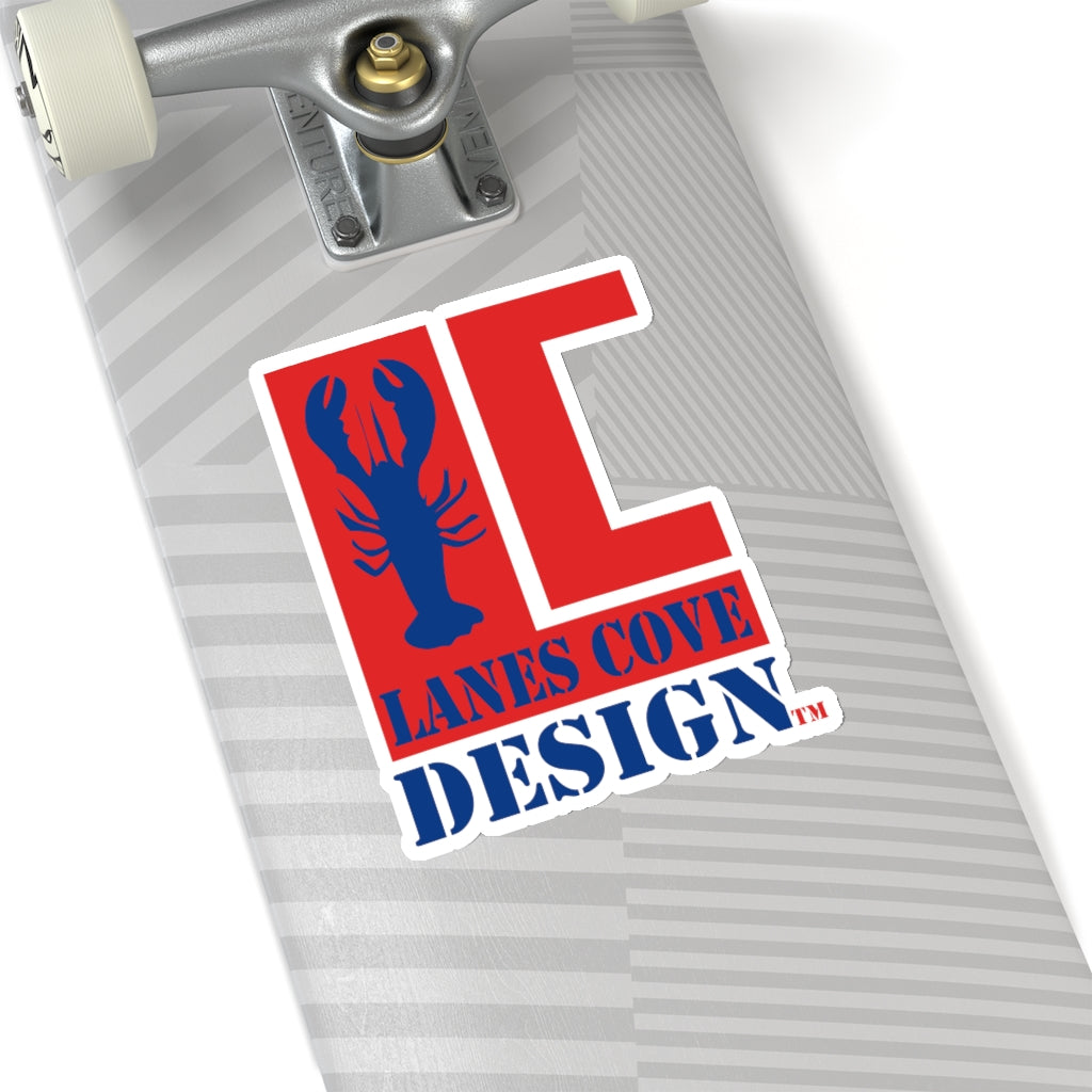 Lanes Cove Design Stencil Logo Decal - Support Trades & Fishermen 4 Sizes