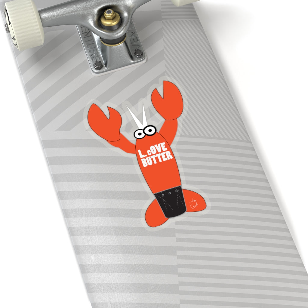 Love Butter Sticker - Coastal Design Decal 4 Sizes