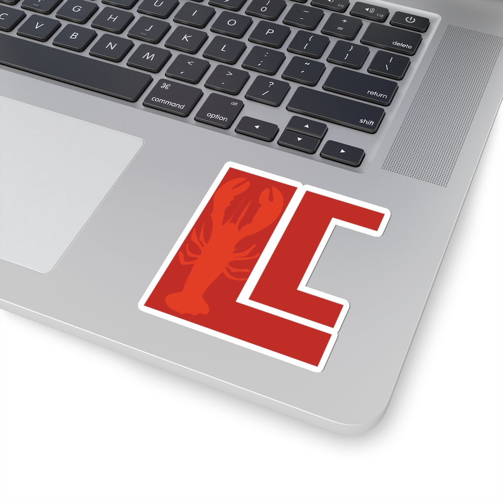 Lanes Cove Design Less Red on Red Sticker - Subtle Design Decal 4 Sizes