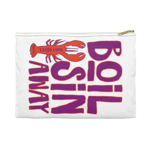 Boil Sin Away Accessory Pouch - 100% Polyester Cosmetic Travel Bag