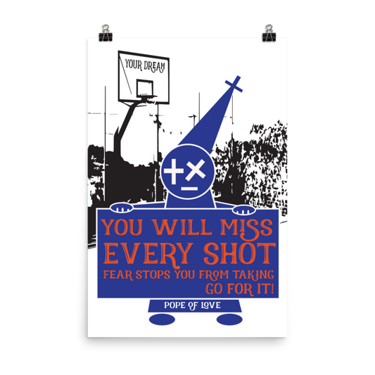 Pope Of Love, Take Your Shot, Poster