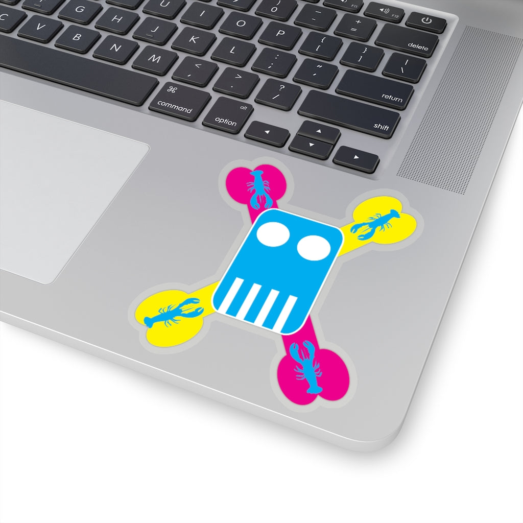 Pirate CMY Sticker - Nautical Design Decal 4 Sizes