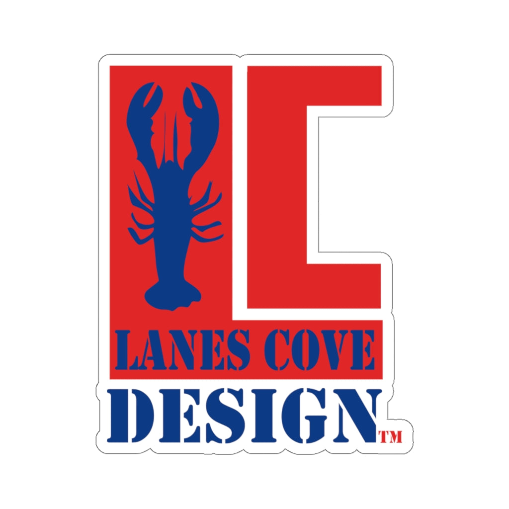 Lanes Cove Design Stencil Logo Decal - Support Trades & Fishermen 4 Sizes