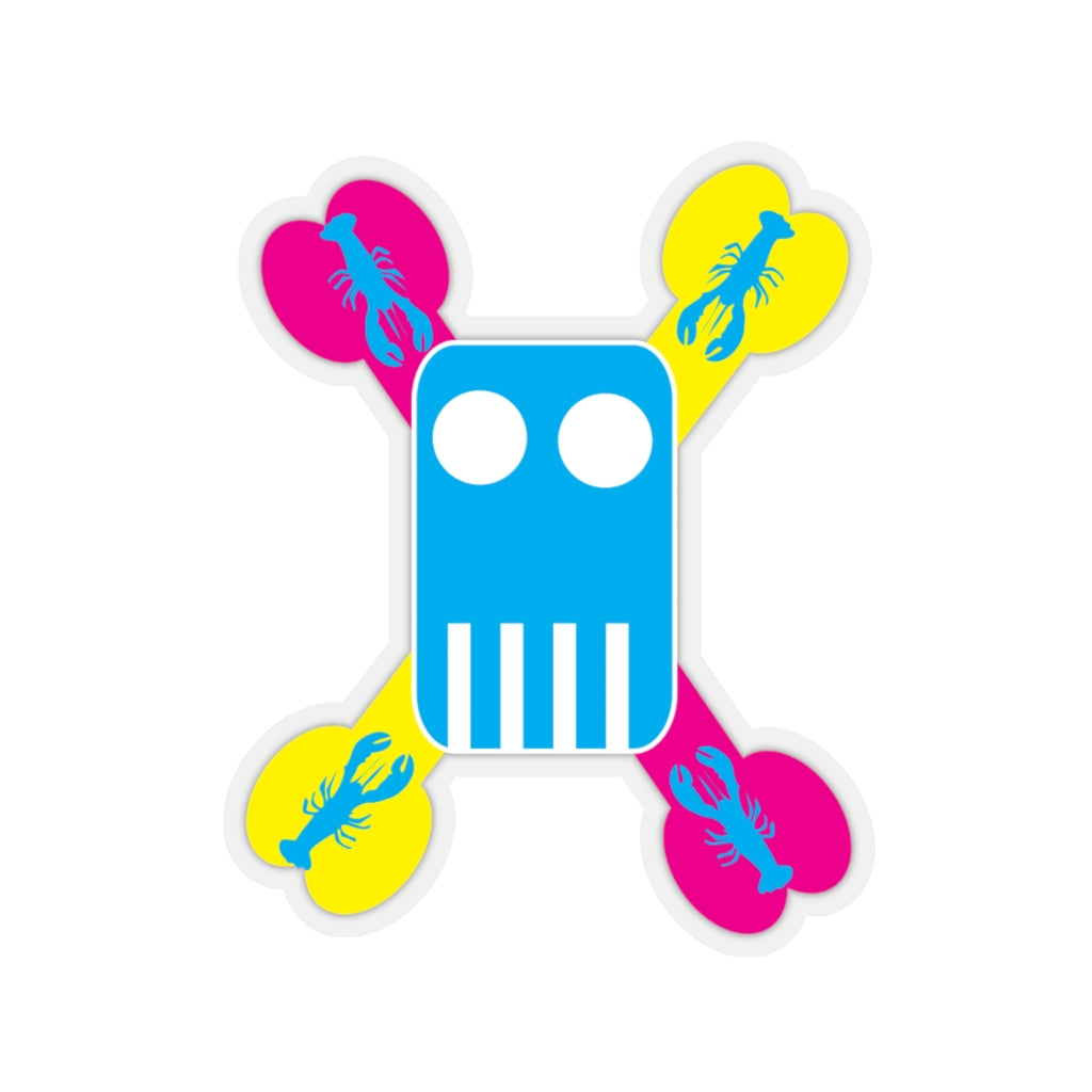 Pirate CMY Sticker - Nautical Design Decal 4 Sizes