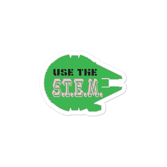 Us The STEM, Bubble-free stickers