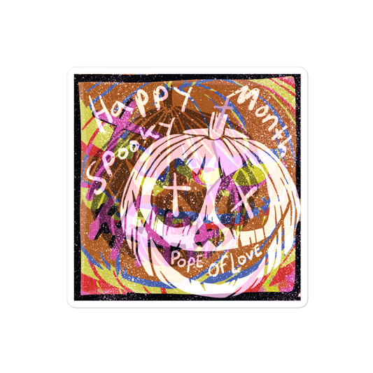 Spooky Month, Bubble-free stickers