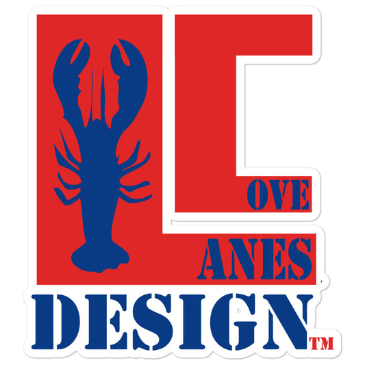 Love Lanes Cove Design, Bubble-free stickers