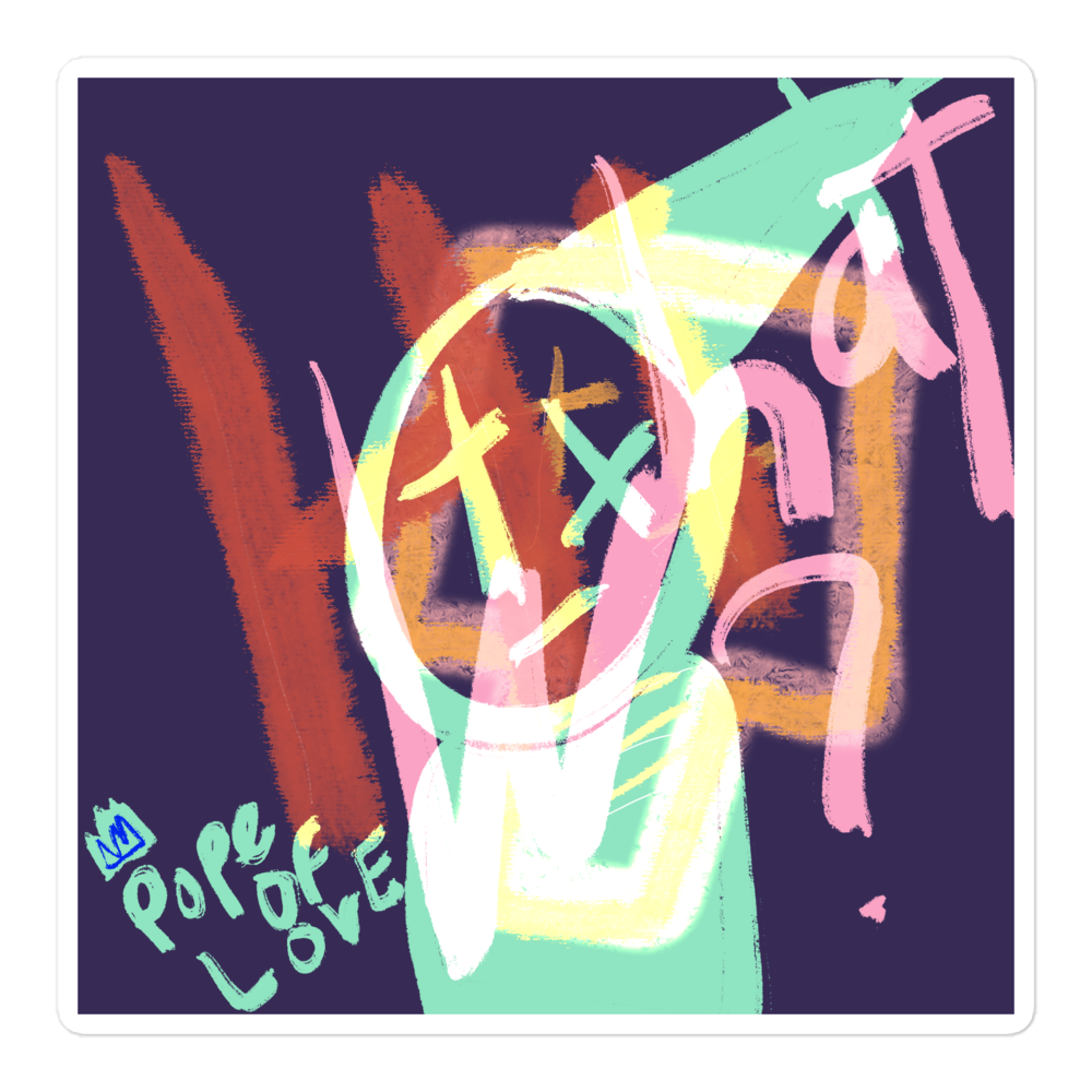Hi What, Bubble-free stickers