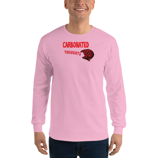Be More Than Fear, Carbonated Thoughts, Men’s Long Sleeve Shirt