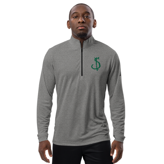$in Embroidered, Quarter zip pullover