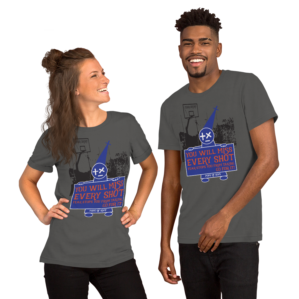 Pope Of Love Take Your Shot, Short-Sleeve Unisex T-Shirt