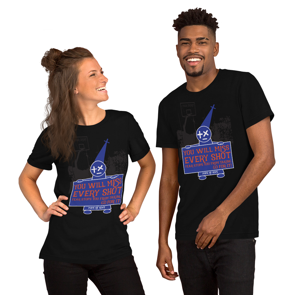 Pope Of Love Take Your Shot, Short-Sleeve Unisex T-Shirt