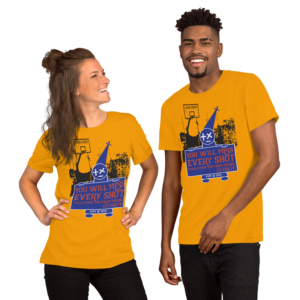 Pope Of Love Take Your Shot, Short-Sleeve Unisex T-Shirt