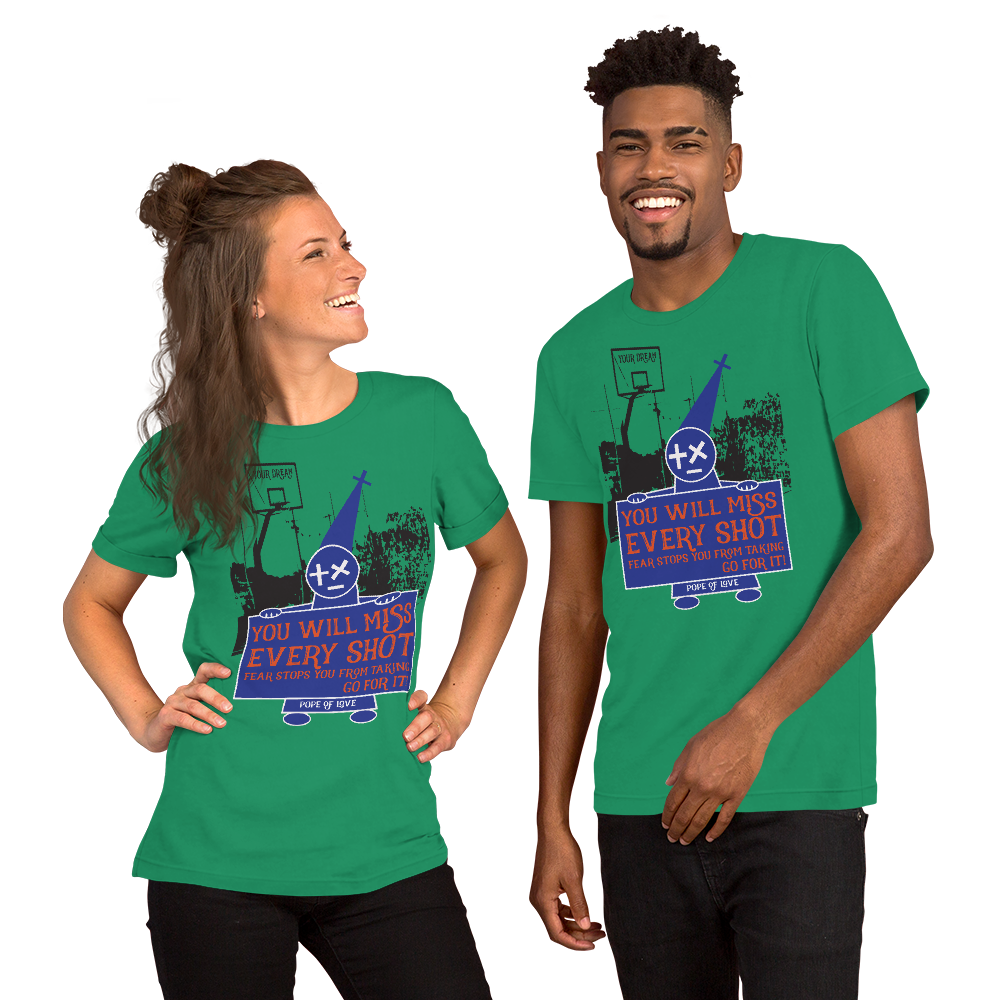 Pope Of Love Take Your Shot, Short-Sleeve Unisex T-Shirt