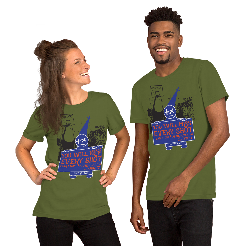 Pope Of Love Take Your Shot, Short-Sleeve Unisex T-Shirt