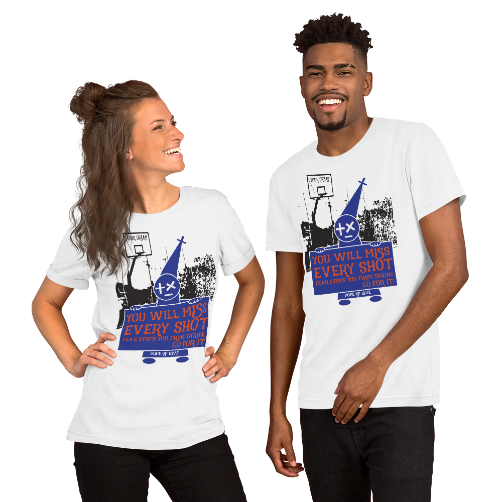 Pope Of Love Take Your Shot, Short-Sleeve Unisex T-Shirt