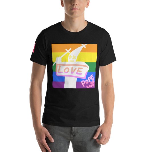 Pride, Pope Of Love Unisex t-shirt
