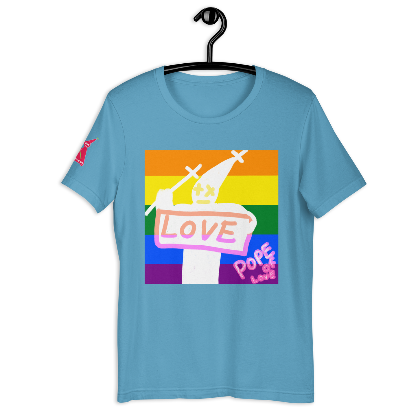 Pride, Pope Of Love Unisex t-shirt